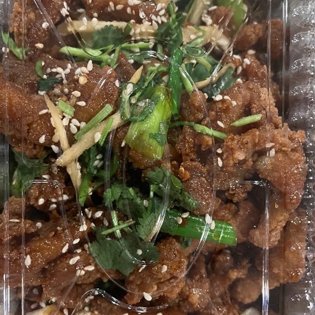 Sizzling Teriyaki Chicken Platter.