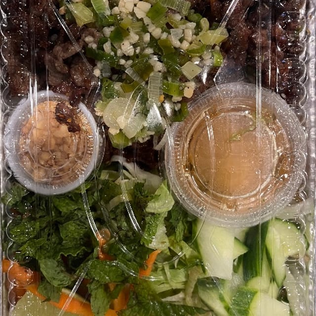 Beef Vermicelli Bowl.