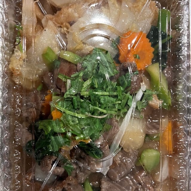 Beef Mee Ka-tang.