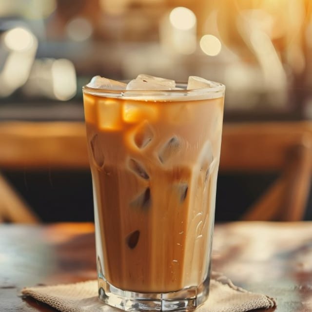 Caramel Iced Coffee.