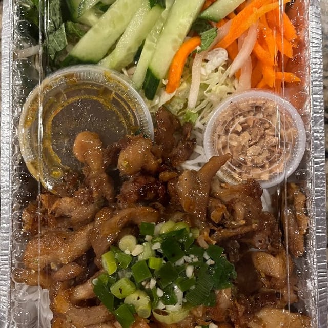 Pork Vermicelli Bowl.