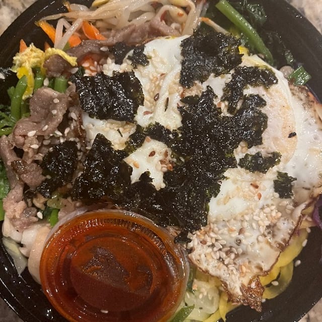 Beef Bibimbap.