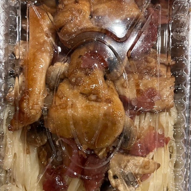 Chicken Marsala Dinner Pasta.
