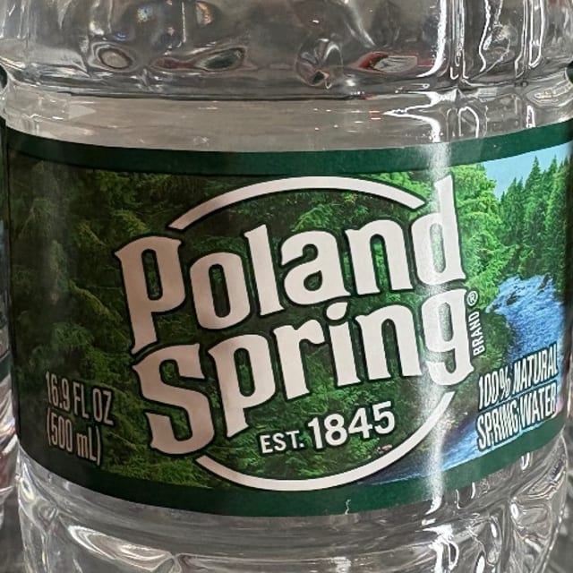 Bottled Water.